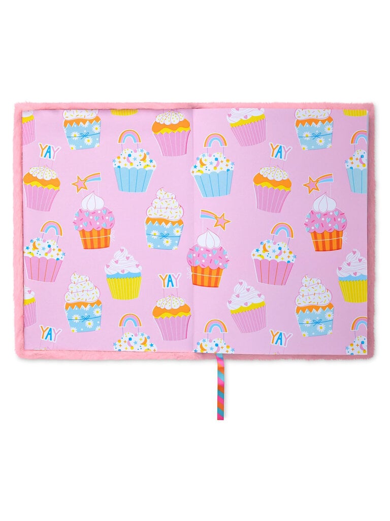 Iscream Cupcake Rainbow Journal