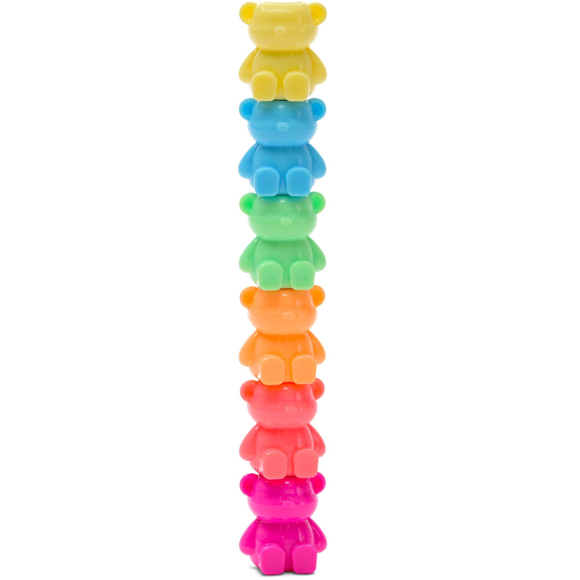 Iscream Bear Stackable Markers - Pumpkin and Bean