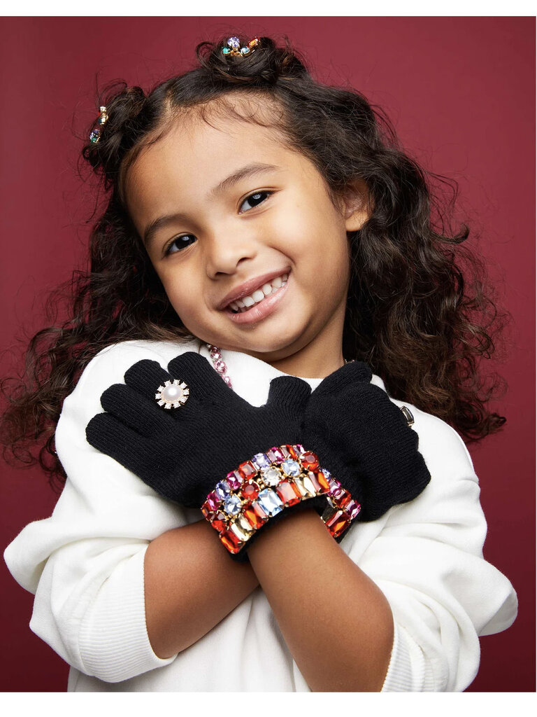 Super Smalls Ice Skating Jeweled Gloves