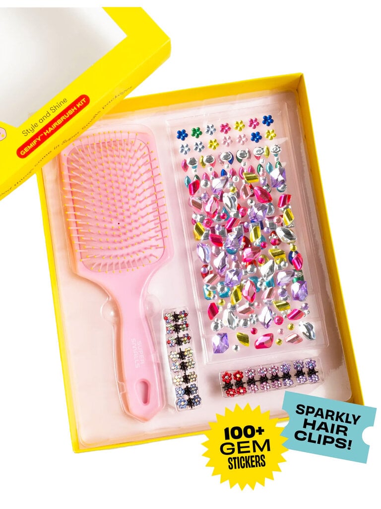 Super Smalls Style and Shine Gemify Hairbrush Kit