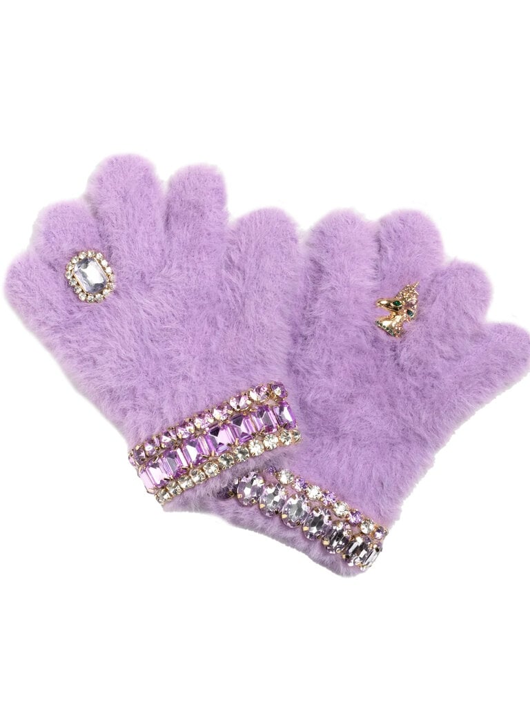 Super Smalls Lavender Dreams Jeweled Gloves