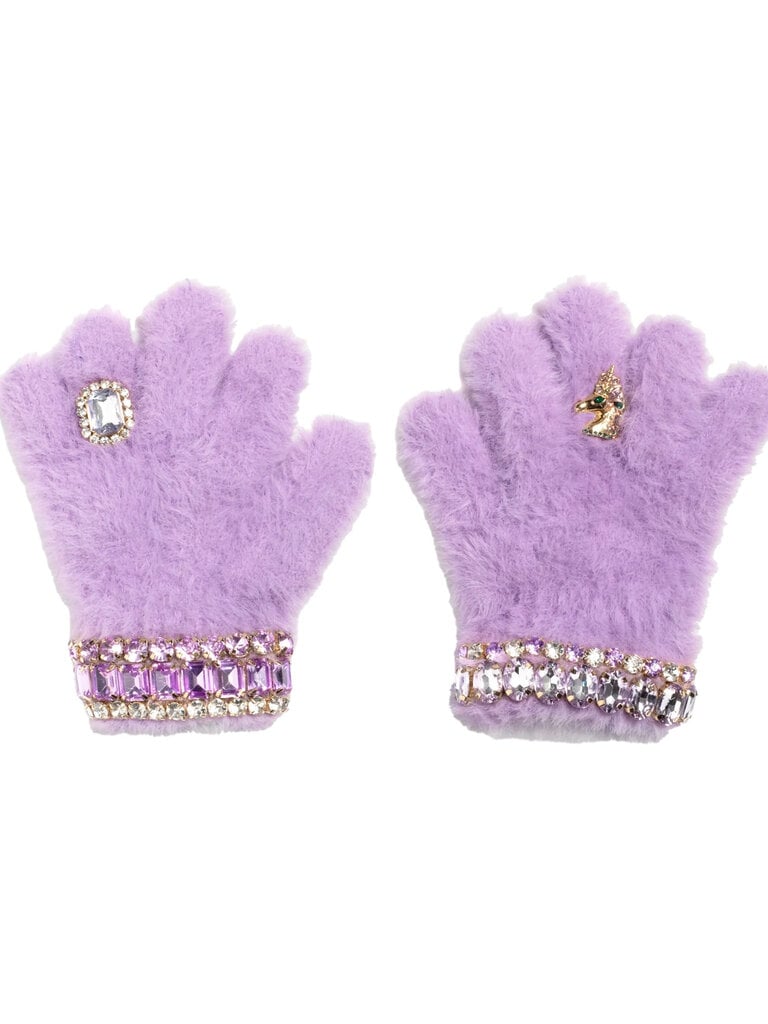 Super Smalls Lavender Dreams Jeweled Gloves