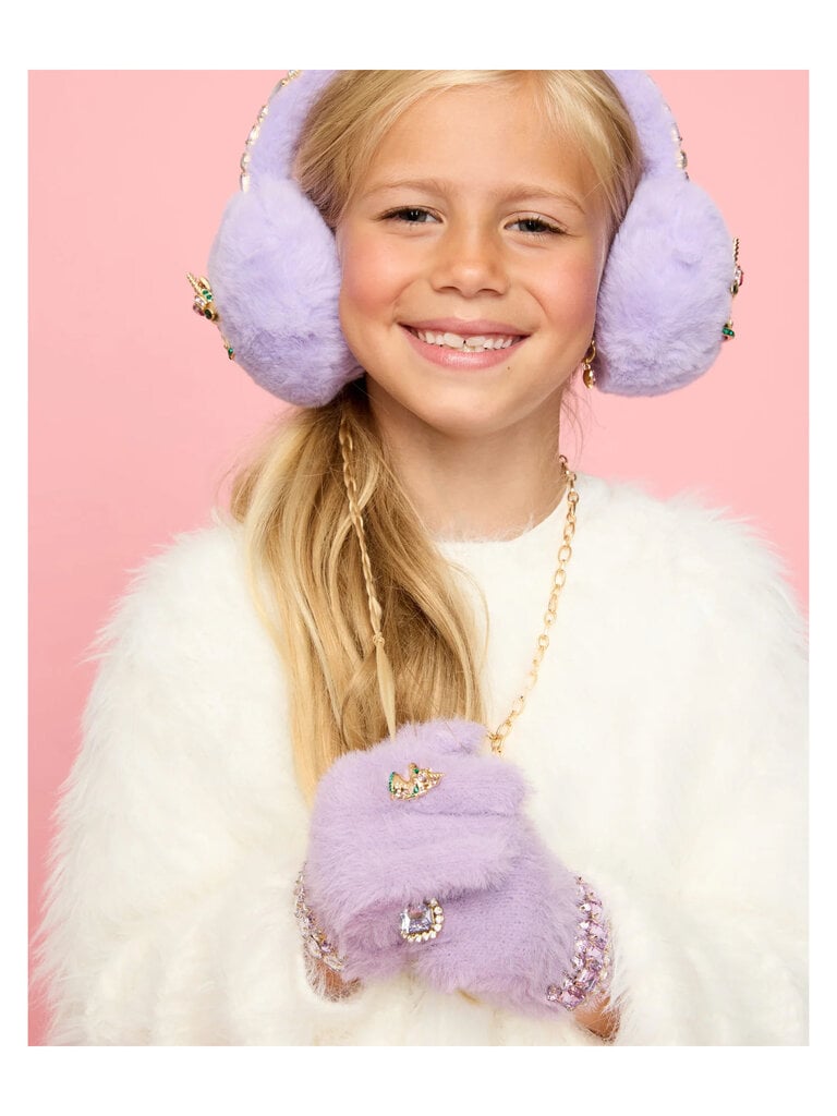 Super Smalls Lavender Dreams Jeweled Gloves