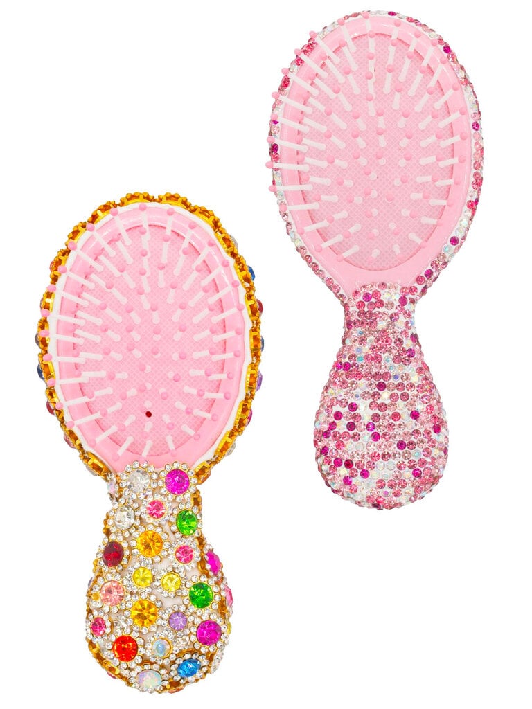 Bari Lynn Jeweled Mini Brush