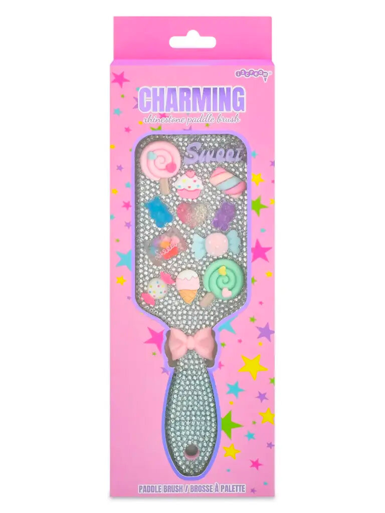 Iscream Charming Rhinestone Paddle Brush