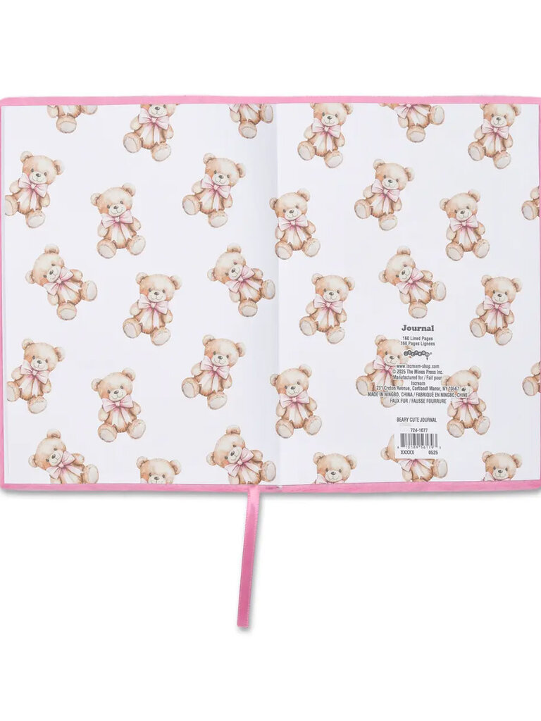 Iscream Beary Cute Journal