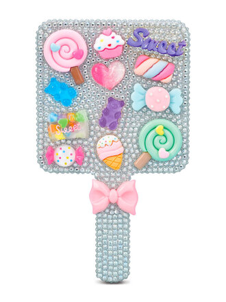 Iscream Charming Rhinestone Mirror