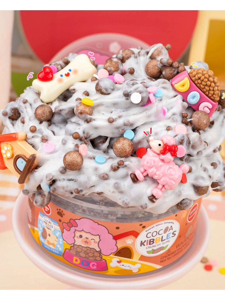 Kawaii Slime Cocoa Kibbles Crunchy Slime