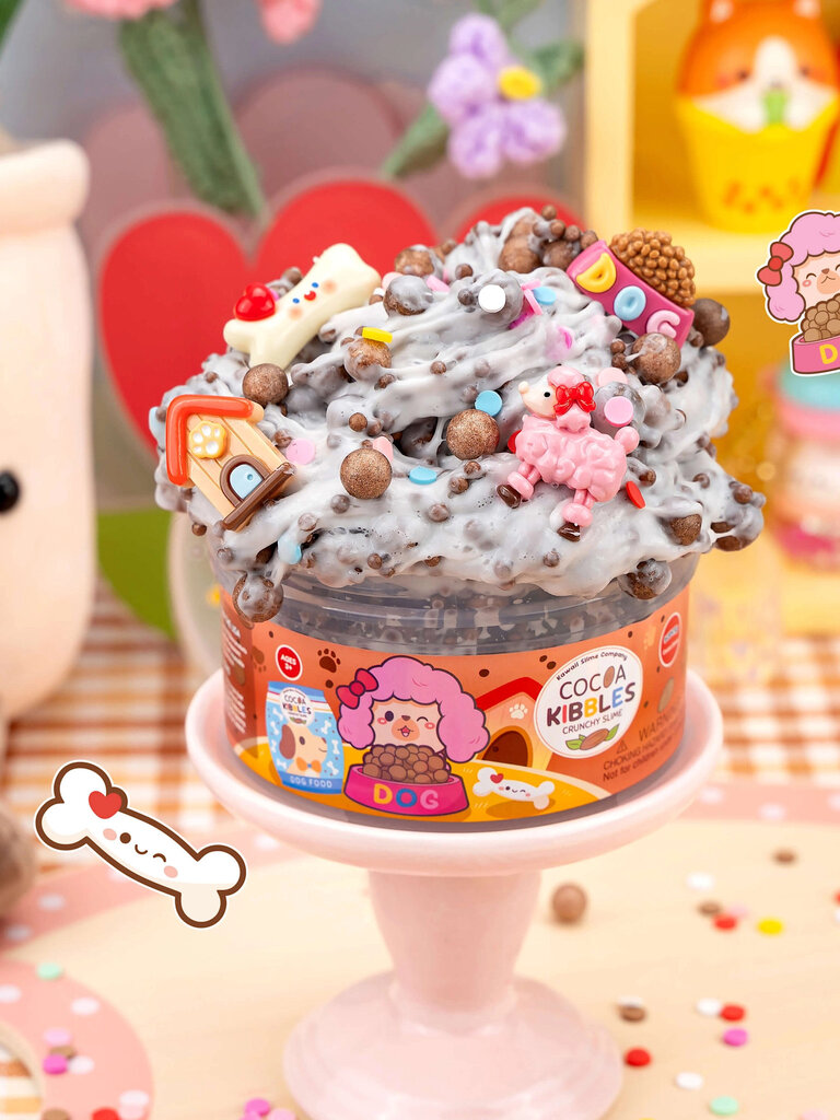 Kawaii Slime Cocoa Kibbles Crunchy Slime