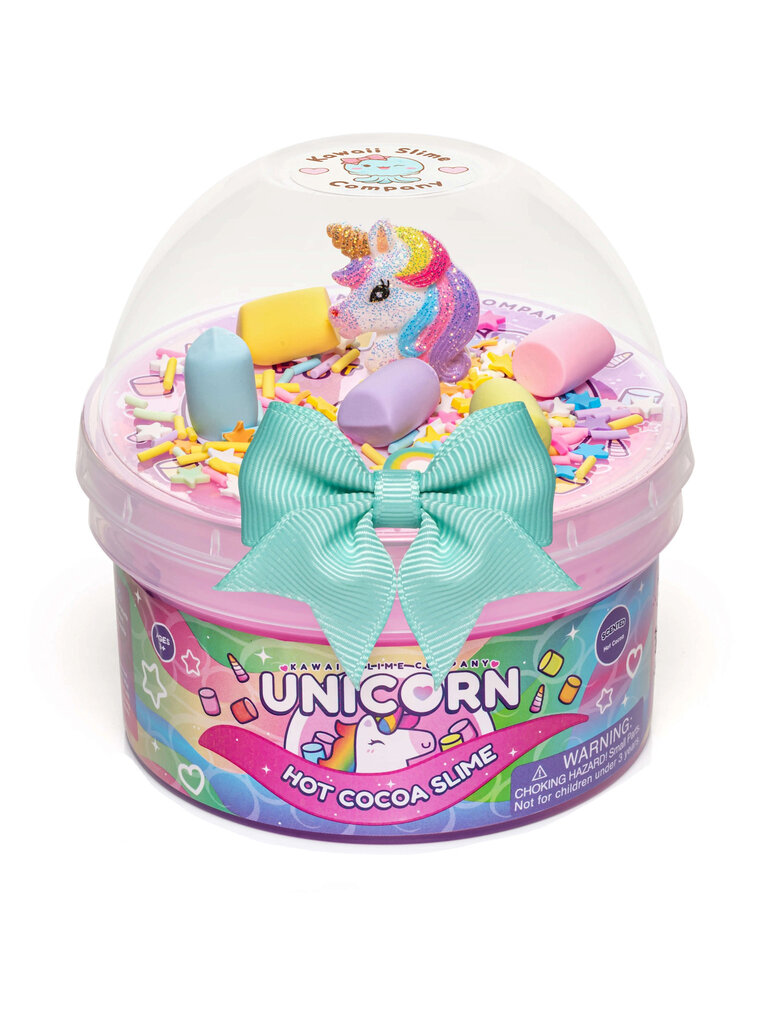 Kawaii Slime Unicorn Hot Cocoa Butter Slime