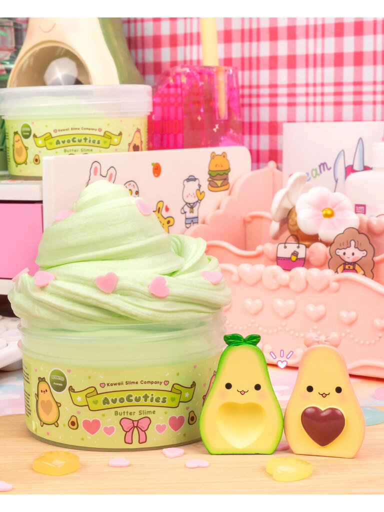 Kawaii Slime Avocuties Butter Slime