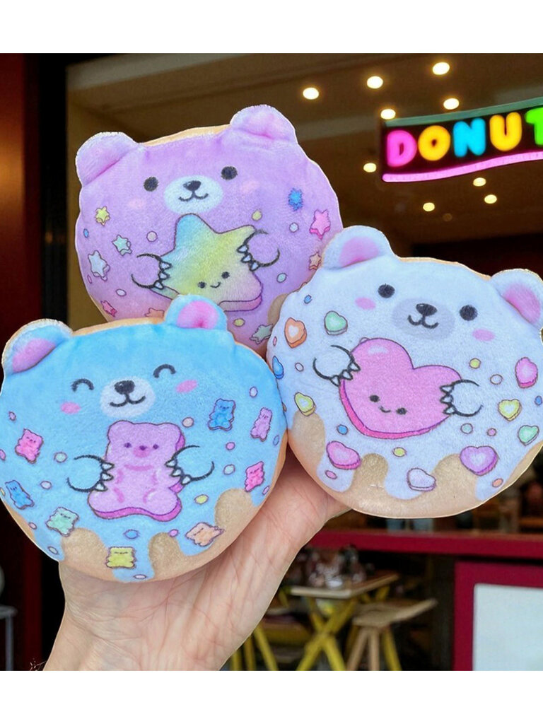 Top Trenz Sugar Bear Donuts Super Sugar Squisher