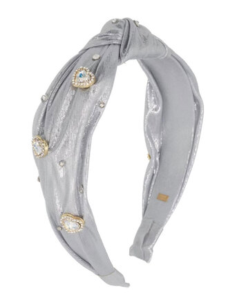 Bari Lynn Shimmer Jewel Heart Headband Bari Lynn Shimmer Jewel Heart Headband