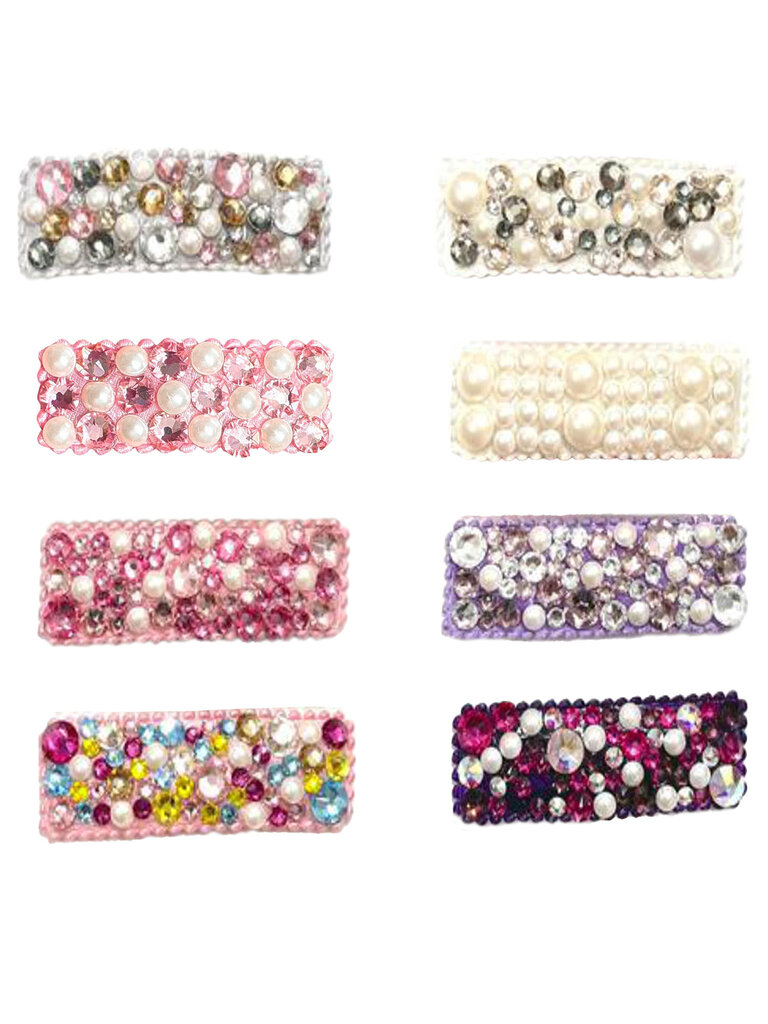 Bari Lynn Baby Multi Crystal Clips