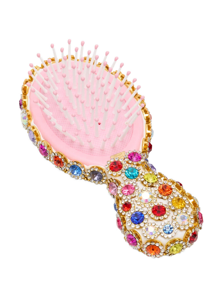 Bari Lynn Rainbow Crystal Brush