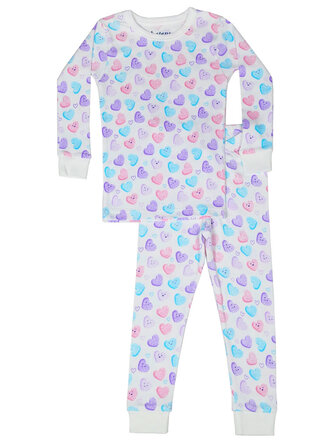 Baby Steps Happy Hearts Pajamas