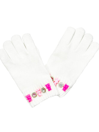 Bari Lynn Gummy Bear Jewel Gloves