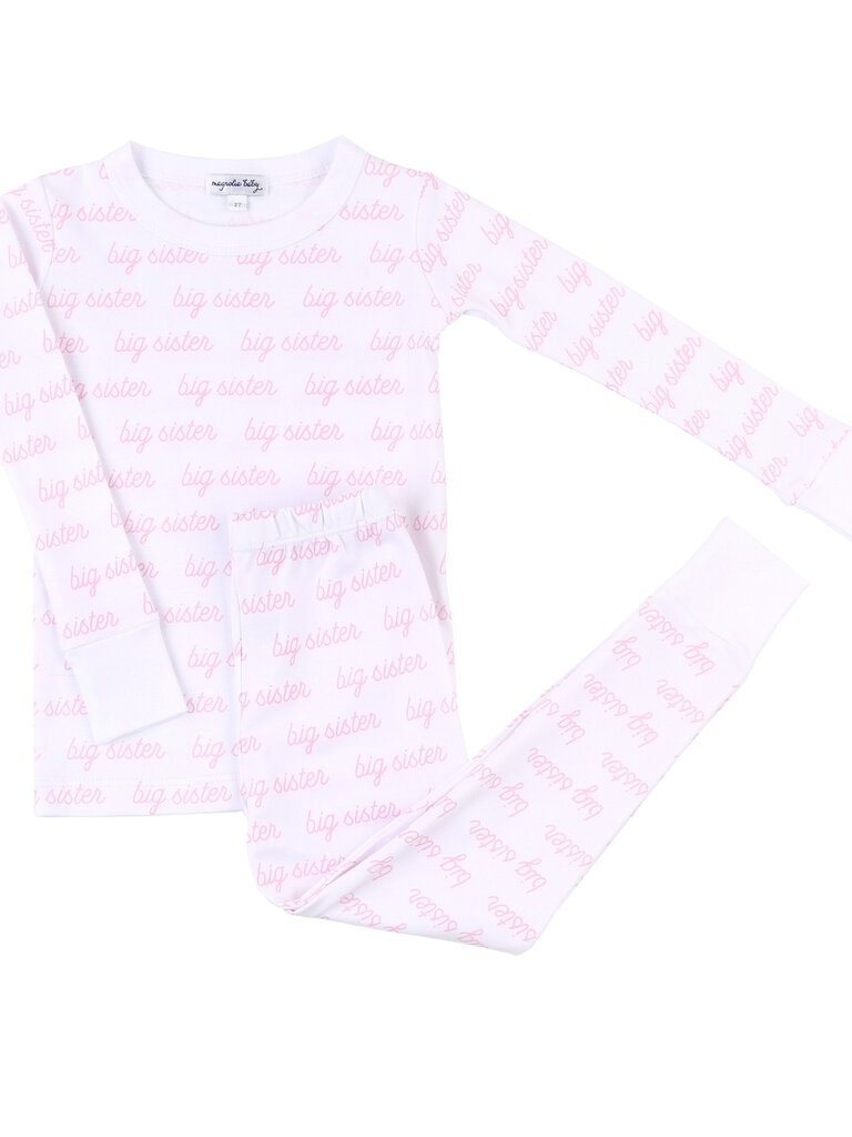 Magnolia Baby Big Sister Pajamas