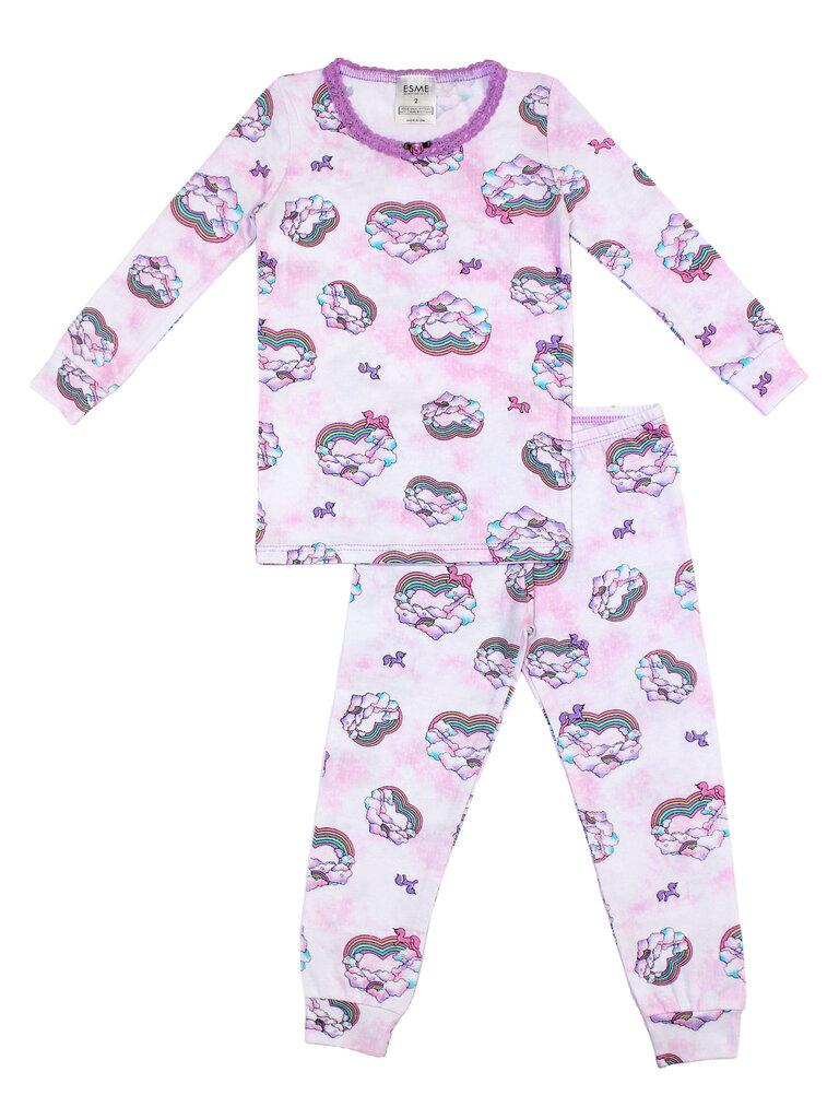 Esme Loungewear Unicorn Love Pajamas