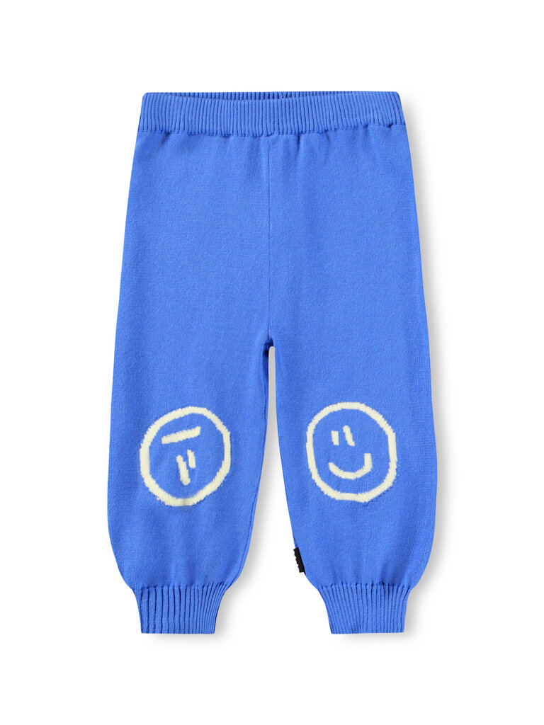 Molo Blue Tide Smiley Knit Set