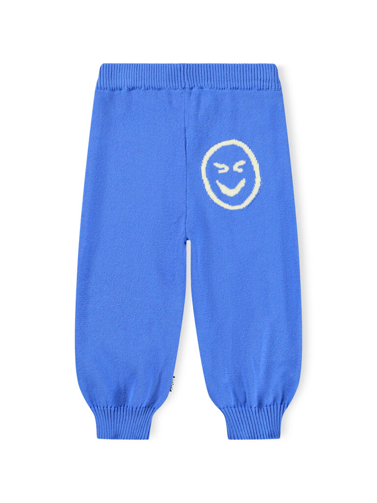Molo Blue Tide Smiley Knit Set