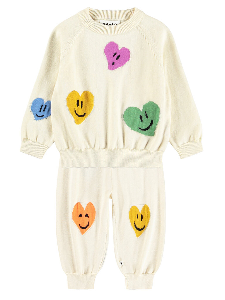 Molo Heart Vibes Knit Set