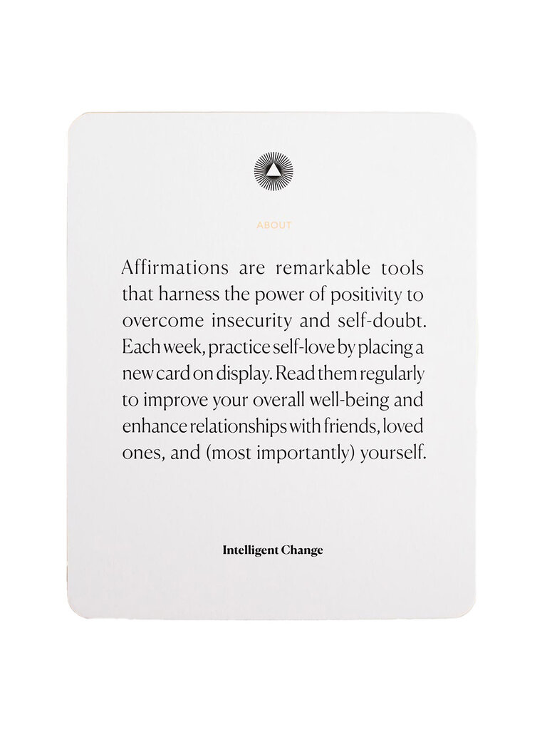 Mindful Affirmations Display Cards