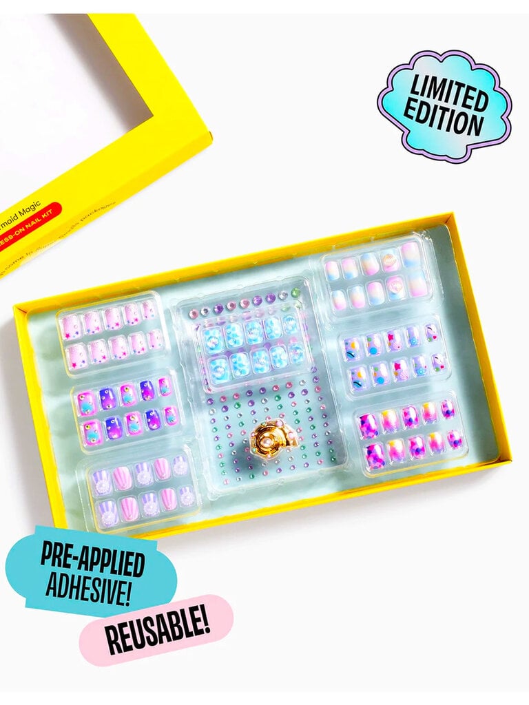 Super Smalls Mermaid Press On Nail Kit