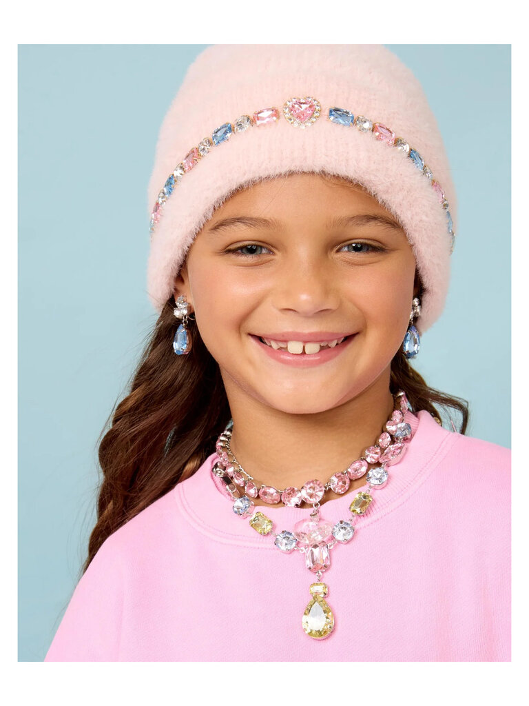 Super Smalls Cotton Candy Jeweled Beanie