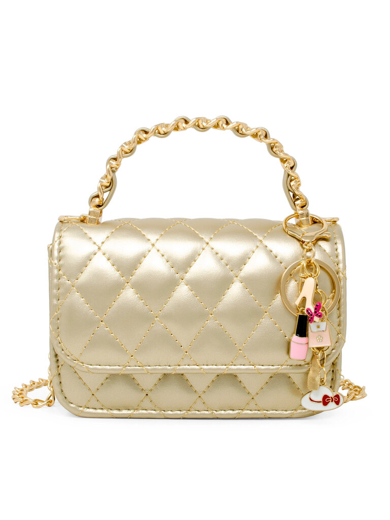 Zomi Gems Classic Link Chain Top Handle Handbag