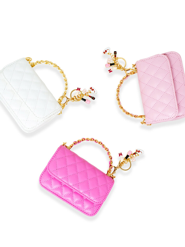 Zomi Gems Classic Link Chain Top Handle Handbag