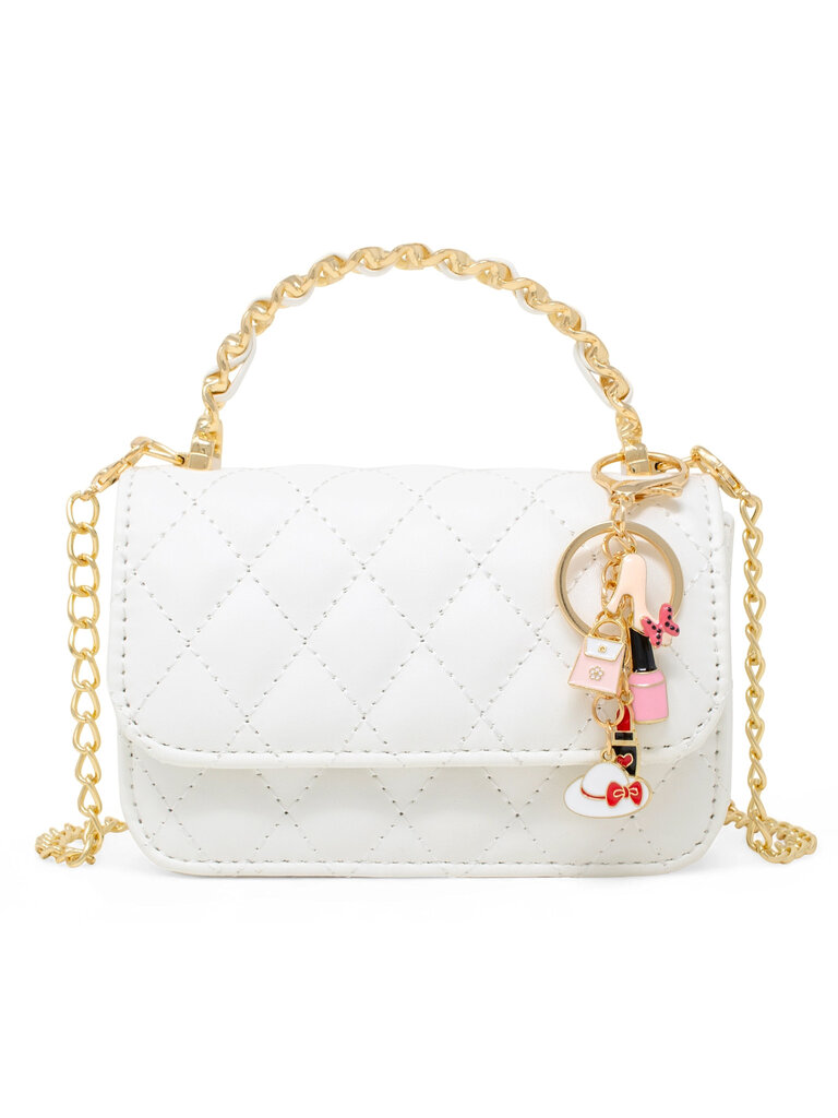 Zomi Gems Classic Link Chain Top Handle Handbag