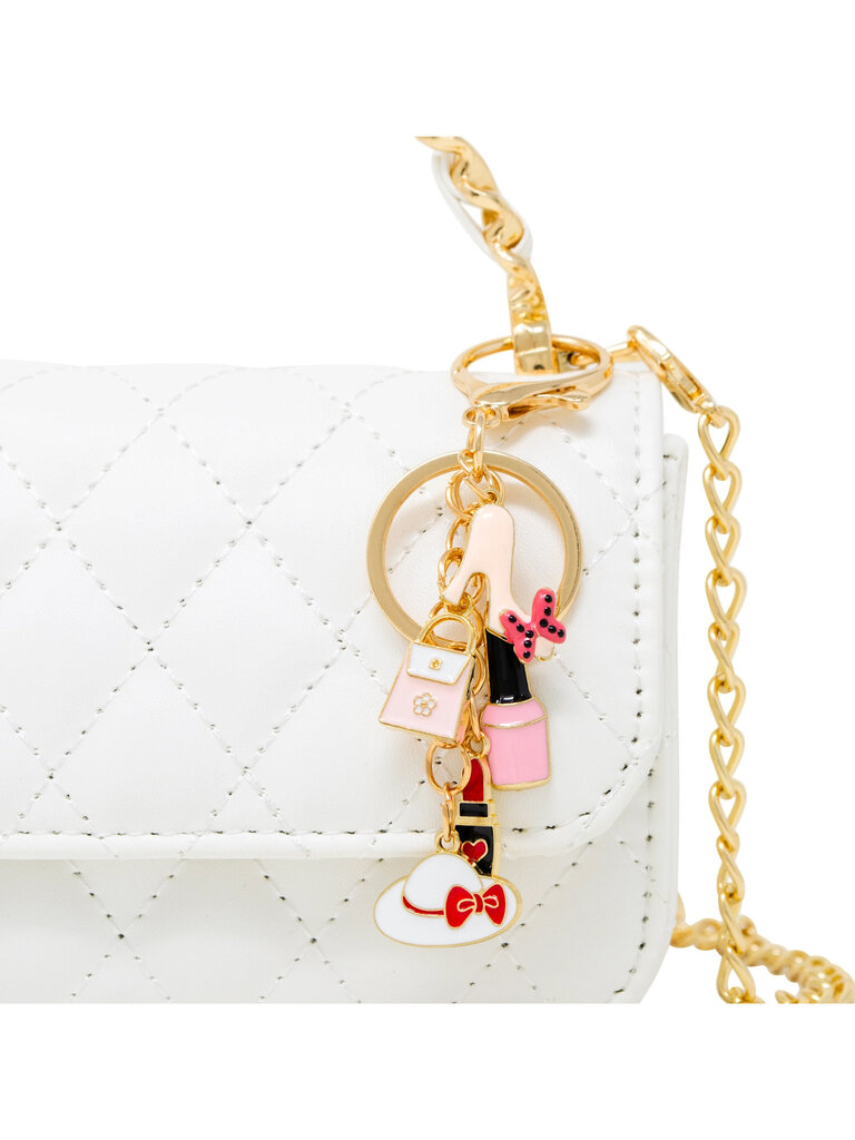 Zomi Gems Classic Link Chain Top Handle Handbag