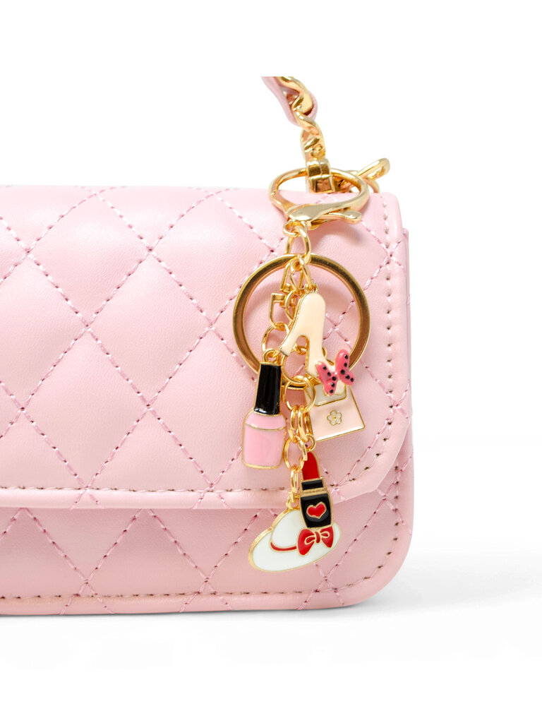 Zomi Gems Classic Link Chain Top Handle Handbag