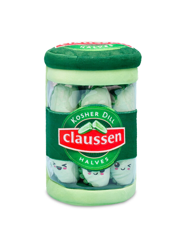 Iscream Claussen Pickles Packaging Plush