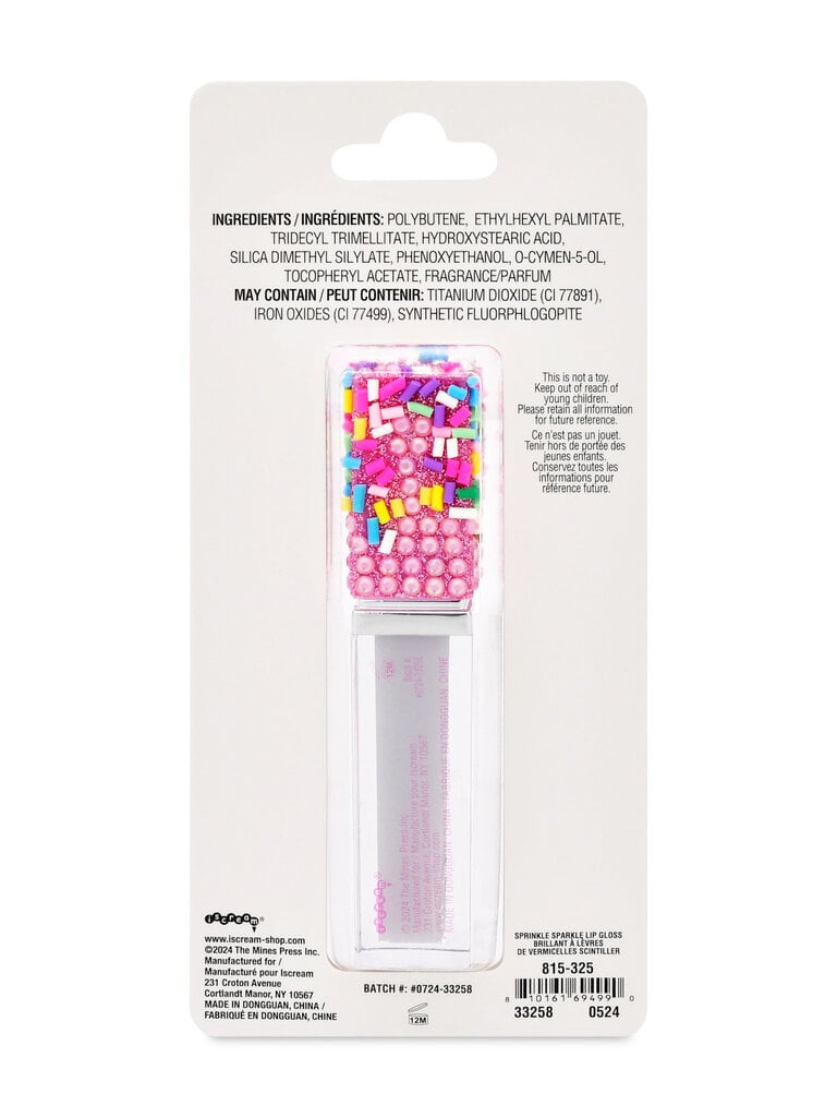Iscream Sprinkle Sparkle Lip Gloss