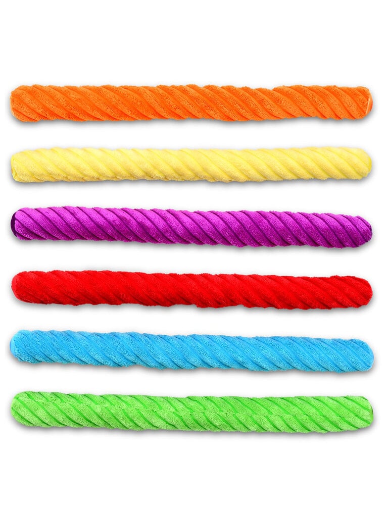Iscream Rainbow Twizzlers Packaging Fleece Plush