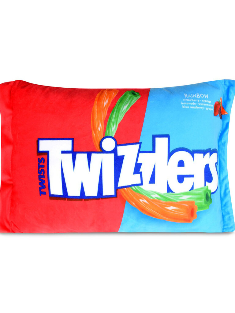 Iscream Rainbow Twizzlers Packaging Fleece Plush