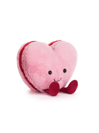 Jellycat Amuseables Colette Heart Macaron Pink