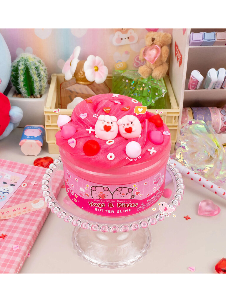 Kawaii Slime Hogs & Kisses Butter Slime