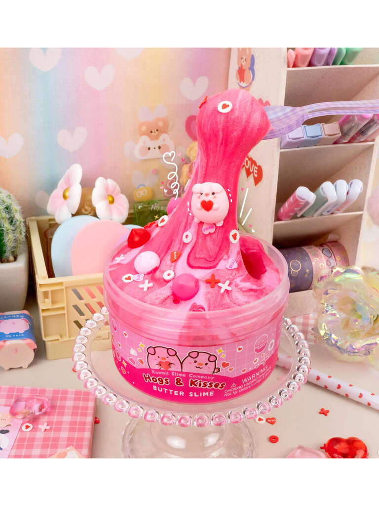 Kawaii Slime Hogs & Kisses Butter Slime