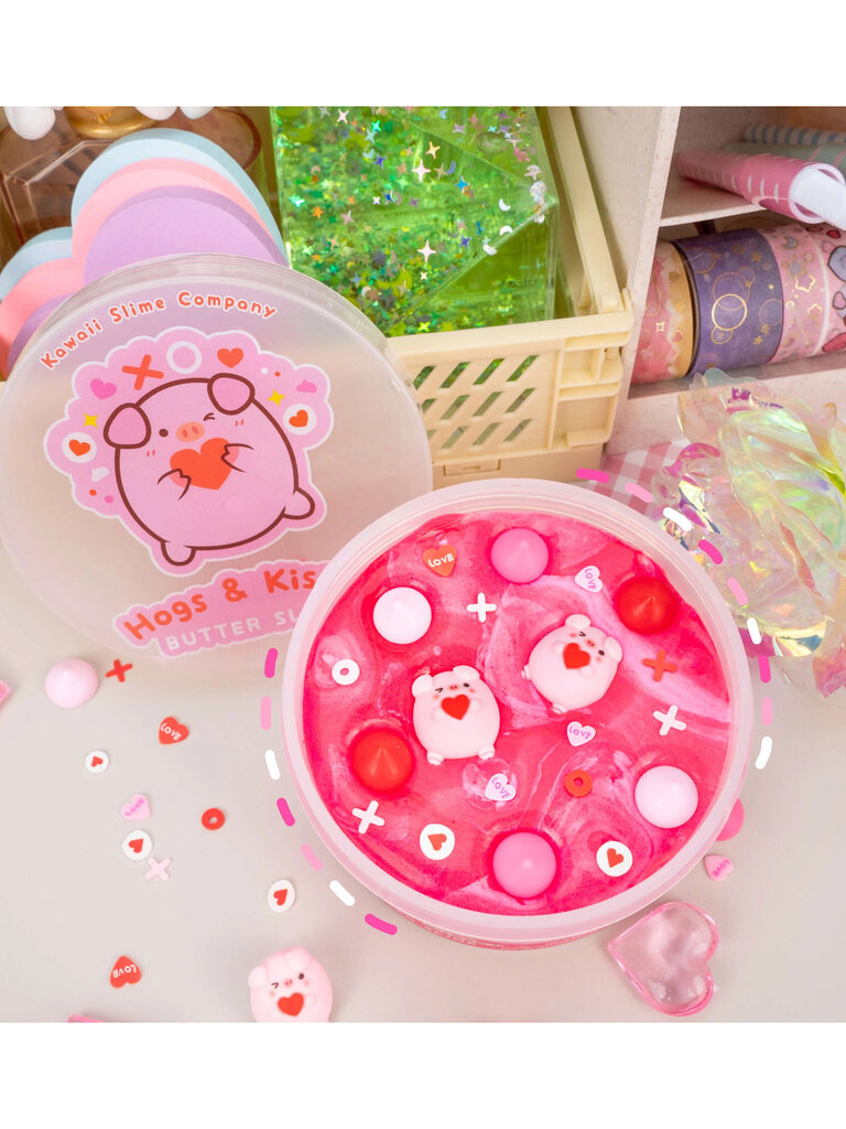 Kawaii Slime Hogs & Kisses Butter Slime