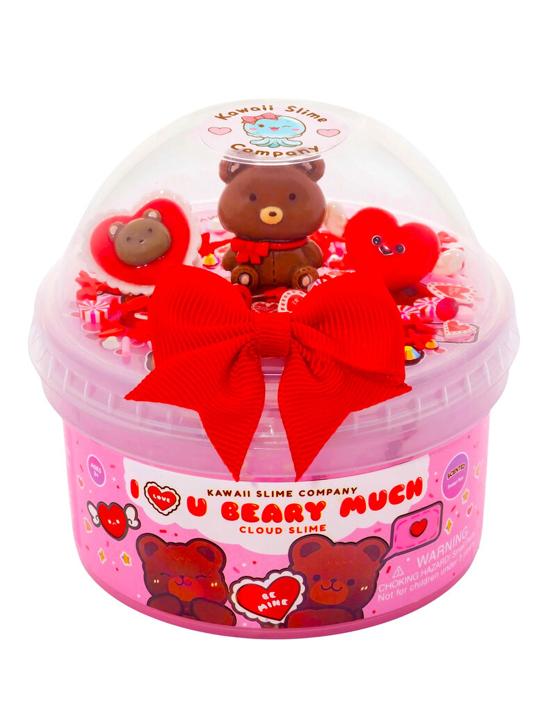 Kawaii Slime I Love You Beary Much Cloud Slime