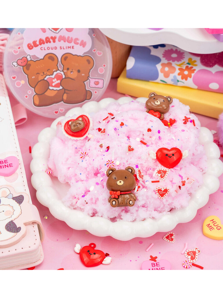 Kawaii Slime I Love You Beary Much Cloud Slime