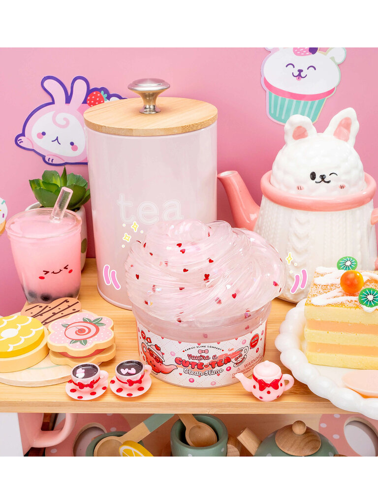 Kawaii Slime You're A Cute Tea Clear Slime