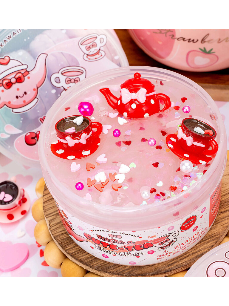 Kawaii Slime You're A Cute Tea Clear Slime