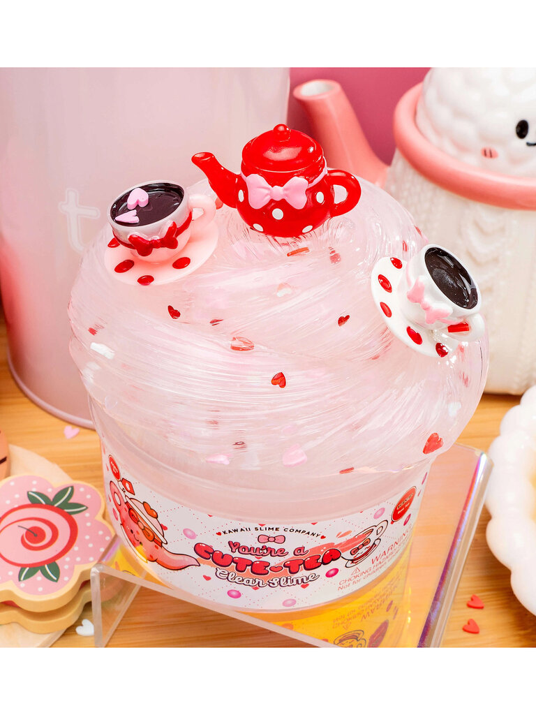 Kawaii Slime You're A Cute Tea Clear Slime