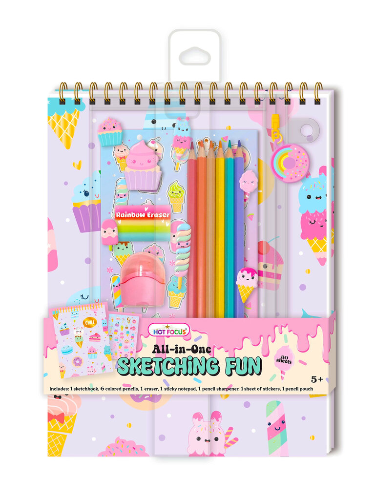 Hot Focus Sweets Sketching Fun
