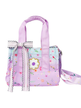 Hot Focus Flower Dream Mini Tote Crossbody Bag
