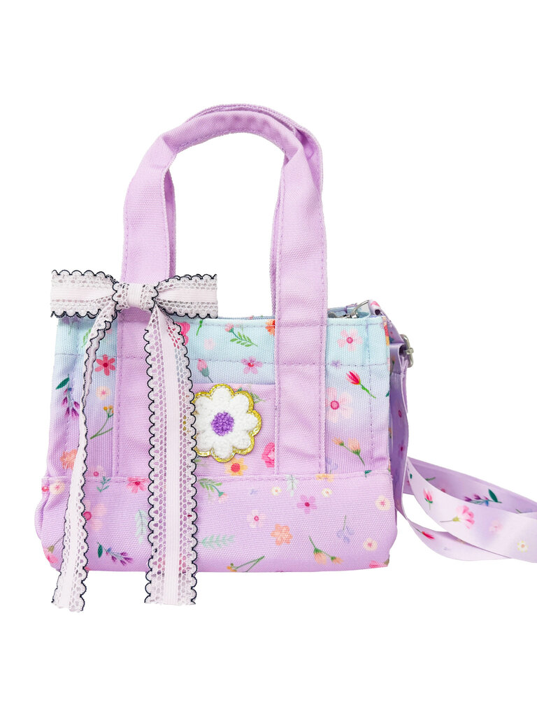 Hot Focus Flower Dream Mini Tote Crossbody Bag